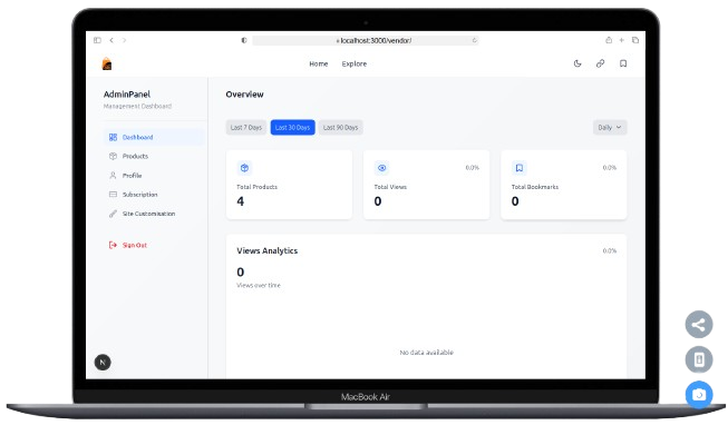 E-commerce showcase 1